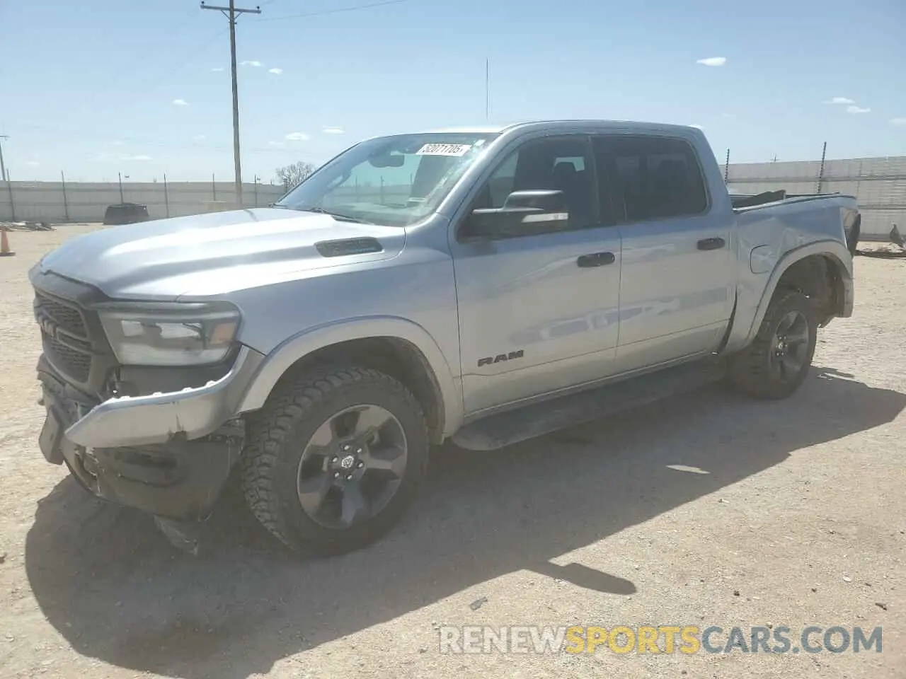 1 fotografías del automóvil dañado 1C6SRFFT7MN577773 RAM 1500 2021