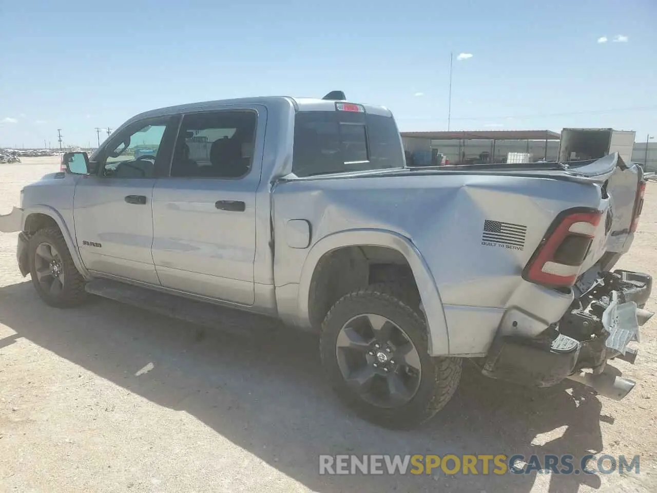 2 fotografías del automóvil dañado 1C6SRFFT7MN577773 RAM 1500 2021