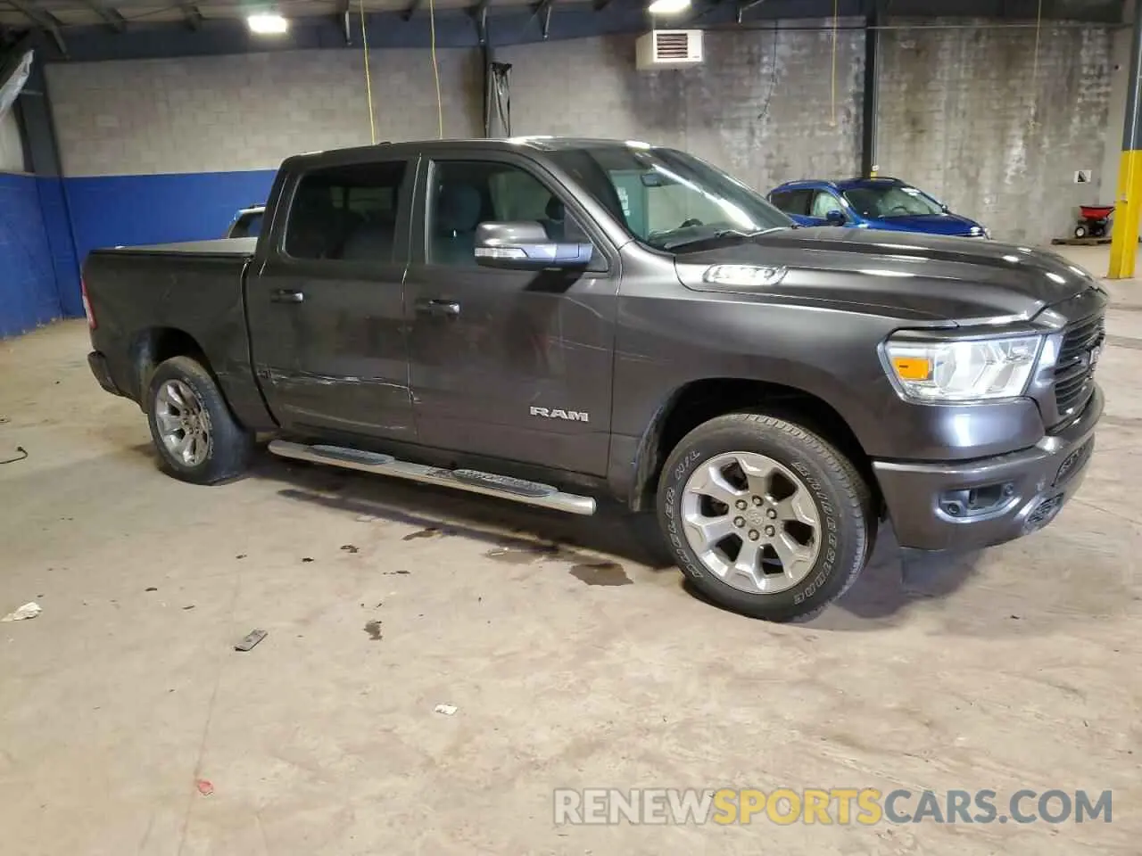 4 fotografías del automóvil dañado 1C6SRFFT7MN652939 RAM 1500 2021