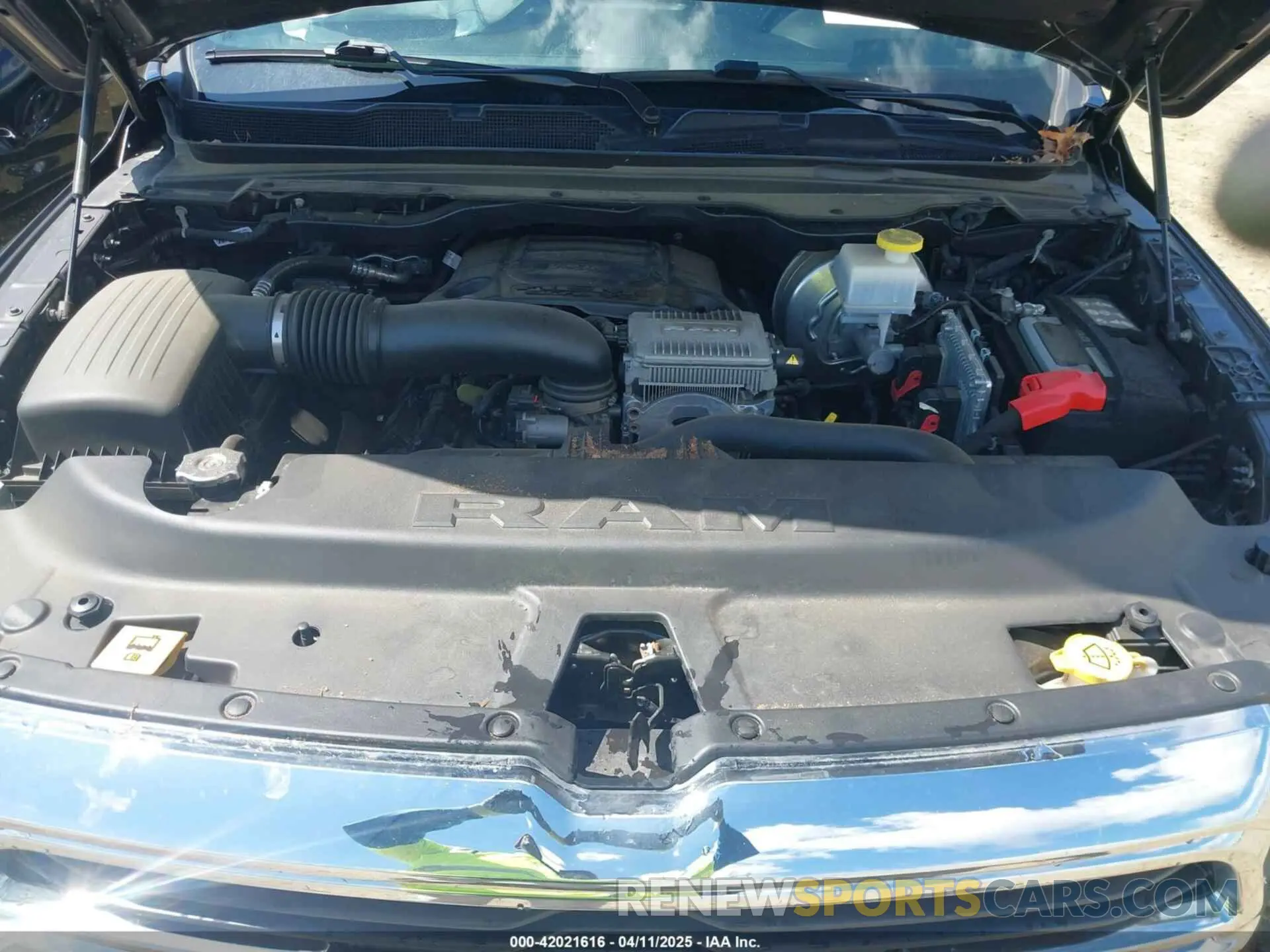 10 fotografías del automóvil dañado 1C6SRFFT7MN825732 RAM 1500 2021