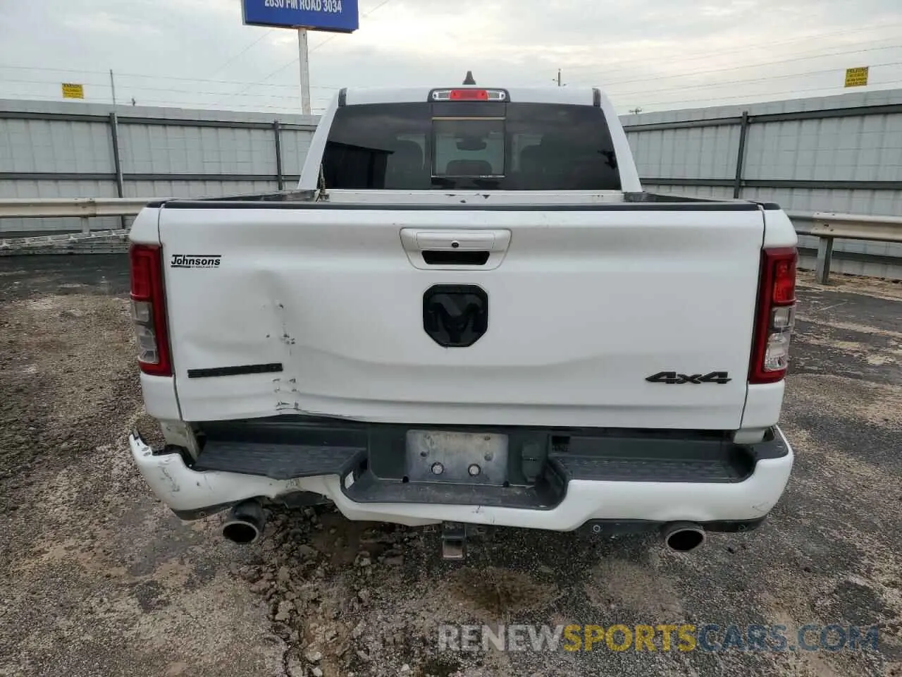 6 fotografías del automóvil dañado 1C6SRFFT8MN586451 RAM 1500 2021