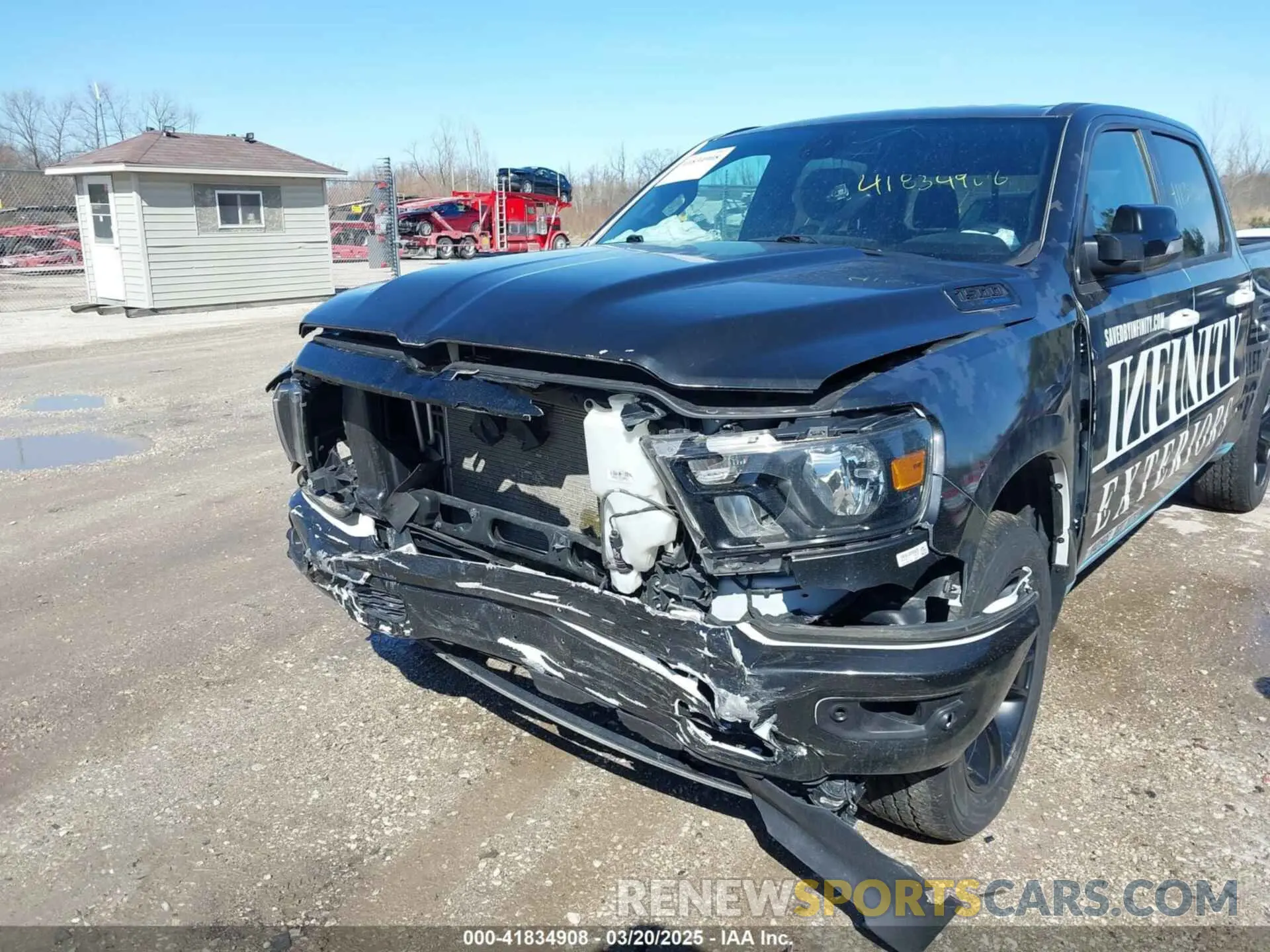 6 fotografías del automóvil dañado 1C6SRFFT8MN598163 RAM 1500 2021
