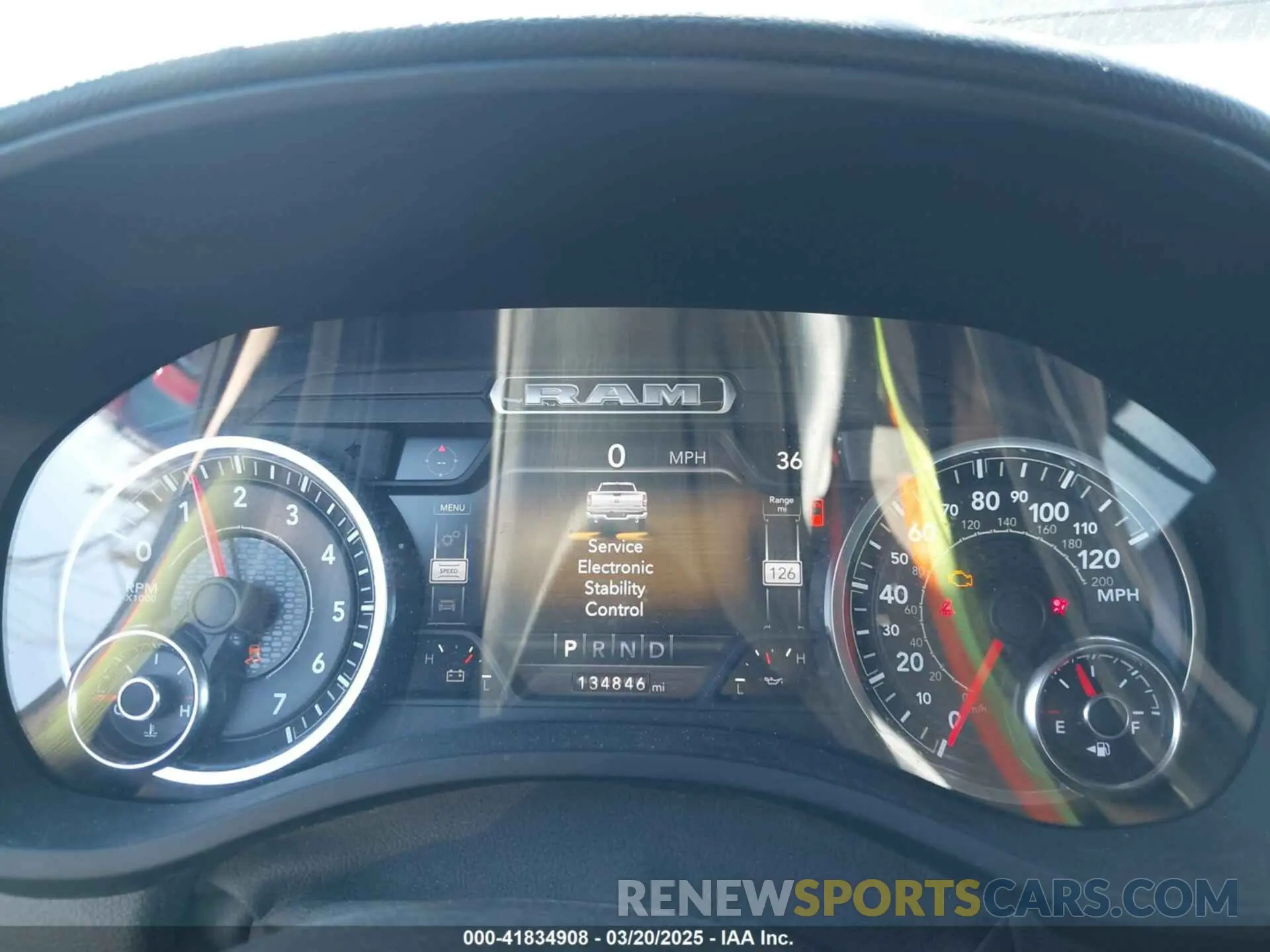 7 fotografías del automóvil dañado 1C6SRFFT8MN598163 RAM 1500 2021