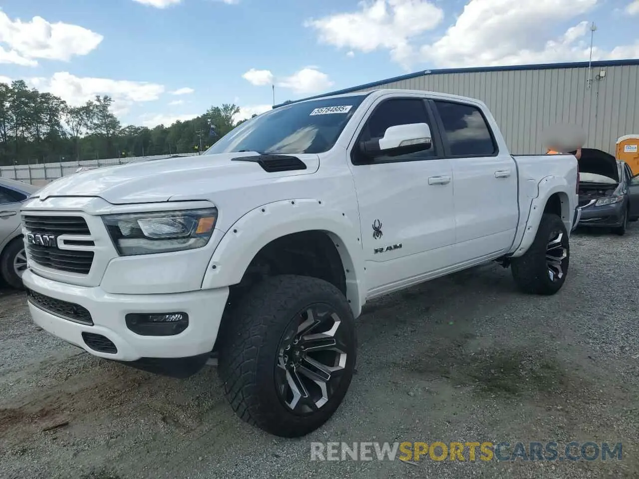 1 fotografías del automóvil dañado 1C6SRFFT8MN761491 RAM 1500 2021