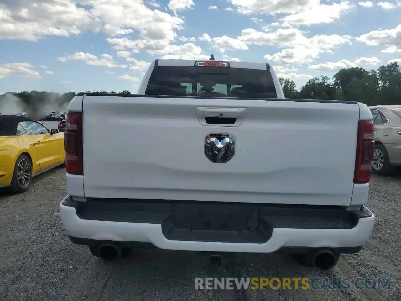 6 fotografías del automóvil dañado 1C6SRFFT8MN761491 RAM 1500 2021