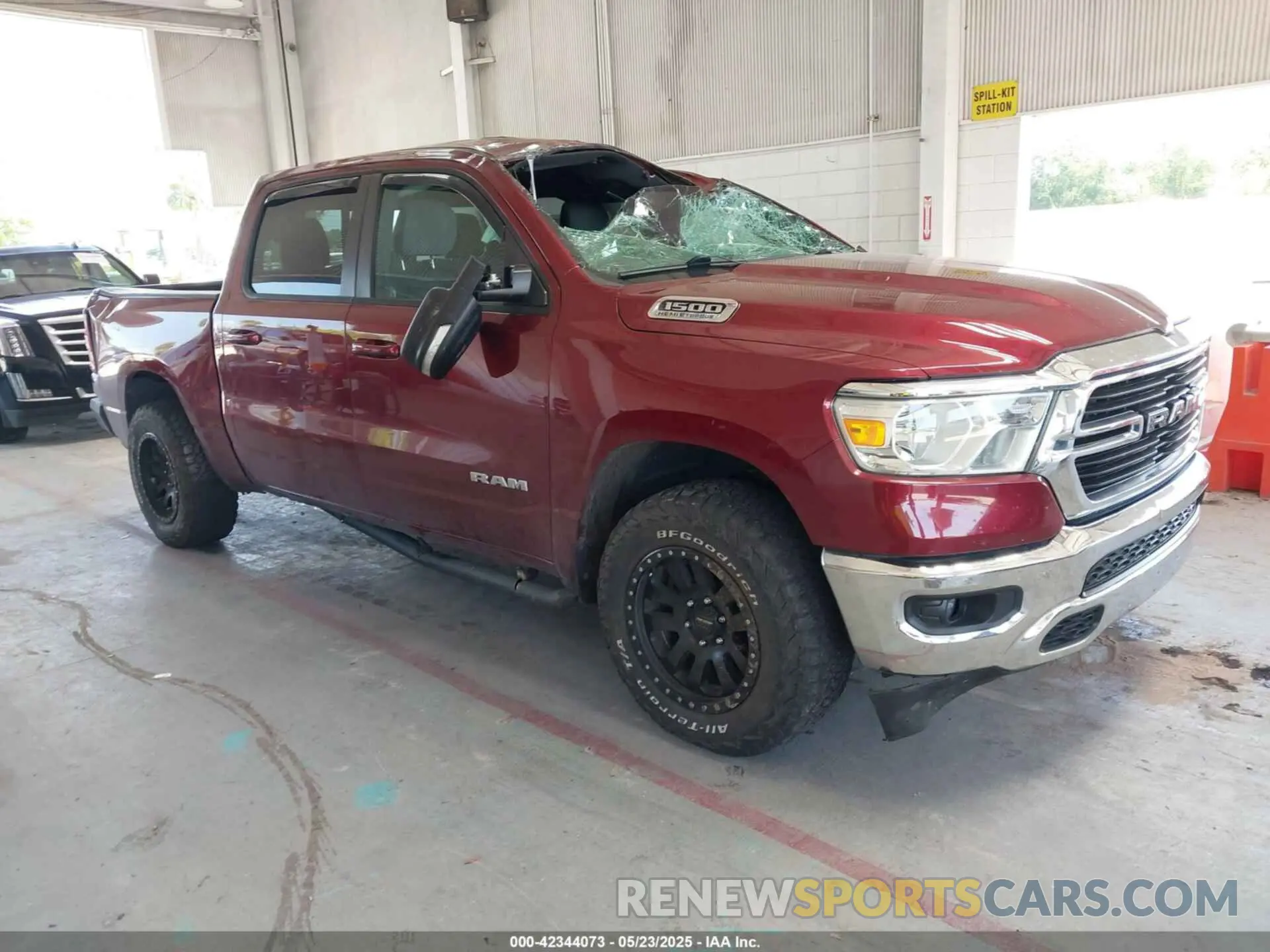 1 fotografías del automóvil dañado 1C6SRFFT9MN676871 RAM 1500 2021