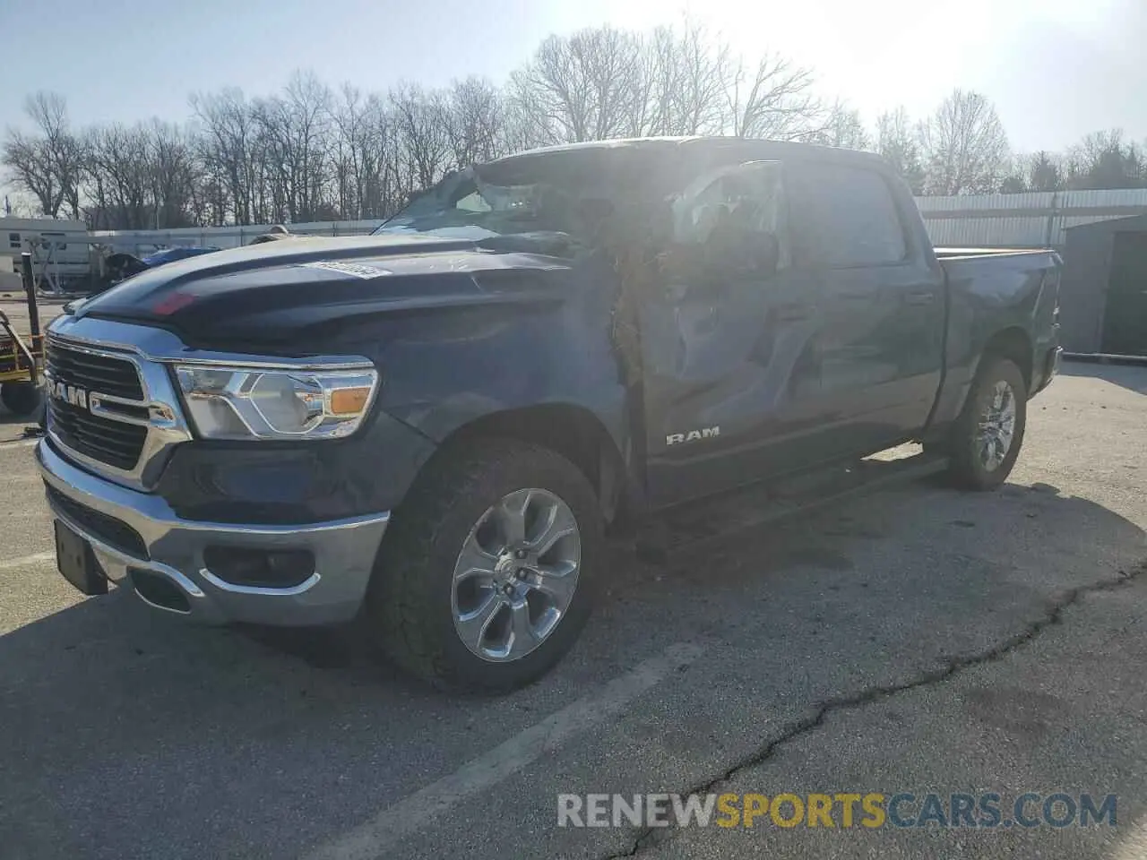 1 fotografías del automóvil dañado 1C6SRFFT9MN692262 RAM 1500 2021