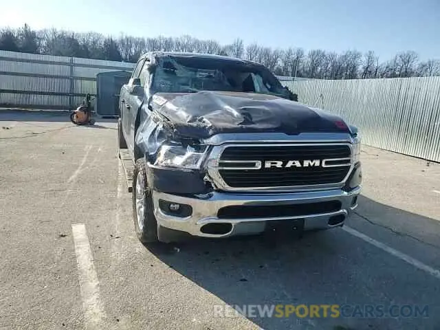 10 fotografías del automóvil dañado 1C6SRFFT9MN692262 RAM 1500 2021