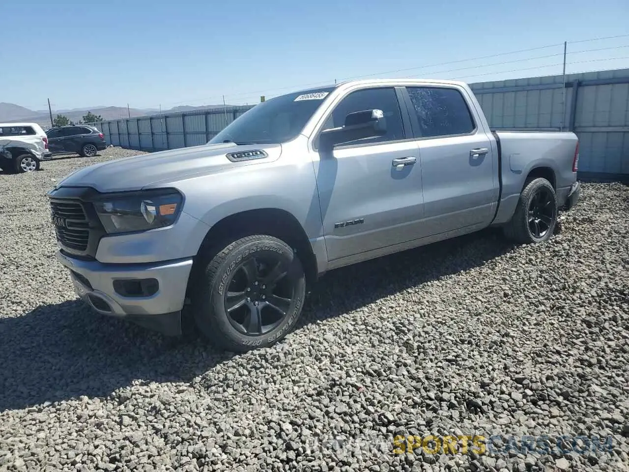 1 fotografías del automóvil dañado 1C6SRFFTXMN537235 RAM 1500 2021
