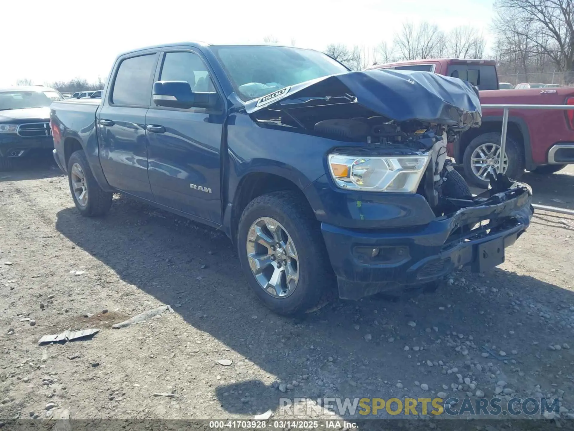 1 fotografías del automóvil dañado 1C6SRFFTXMN781077 RAM 1500 2021