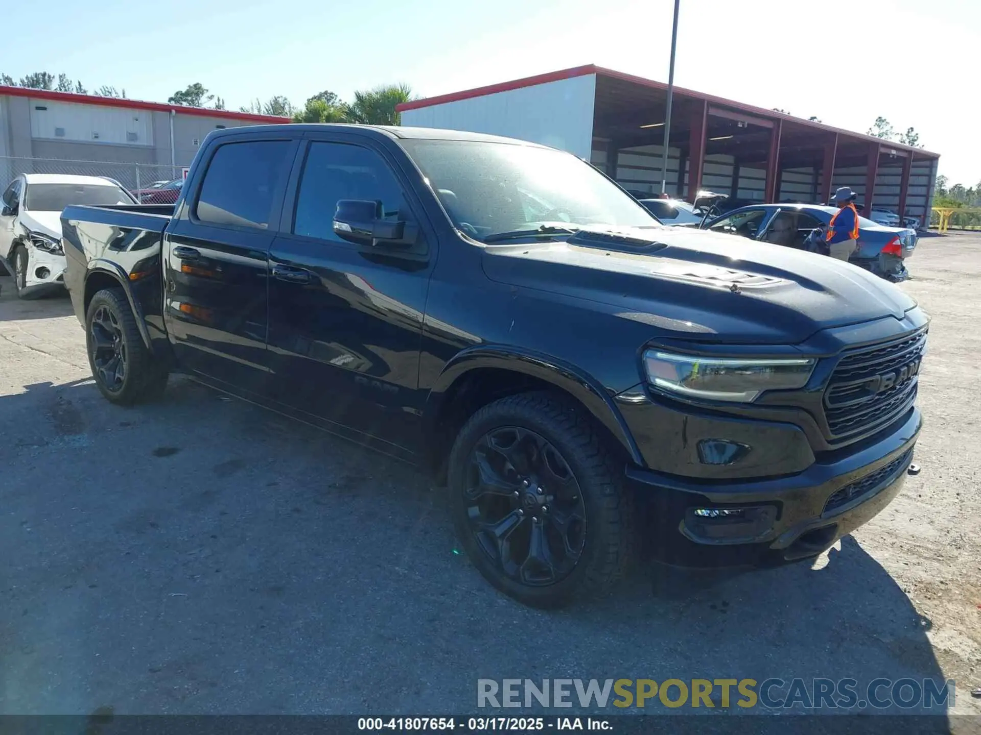 1 fotografías del automóvil dañado 1C6SRFHMXMN644565 RAM 1500 2021