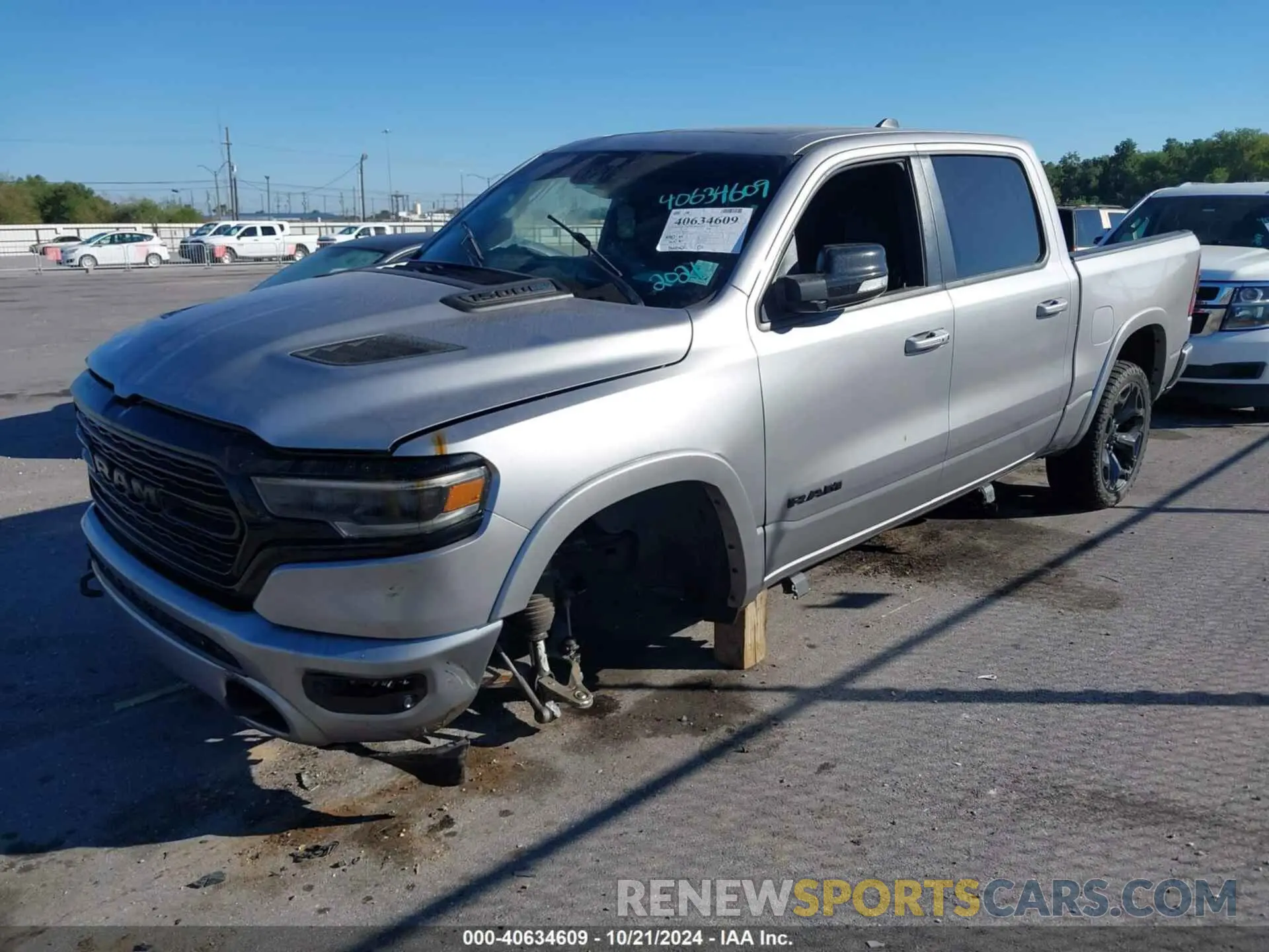 6 fotografías del automóvil dañado 1C6SRFHT1MN510020 RAM 1500 2021
