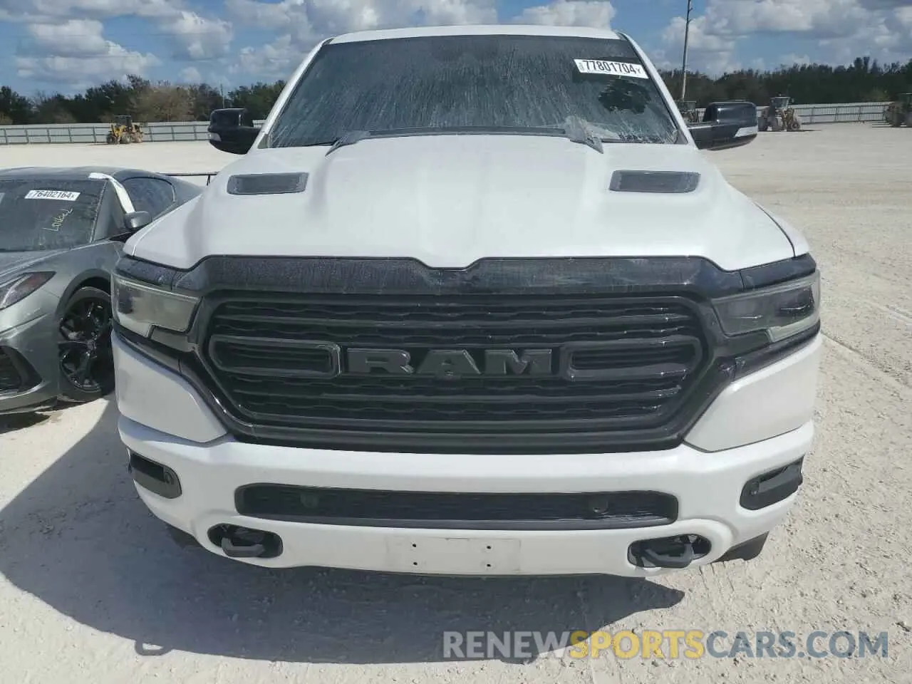 5 fotografías del automóvil dañado 1C6SRFHT8MN614519 RAM 1500 2021