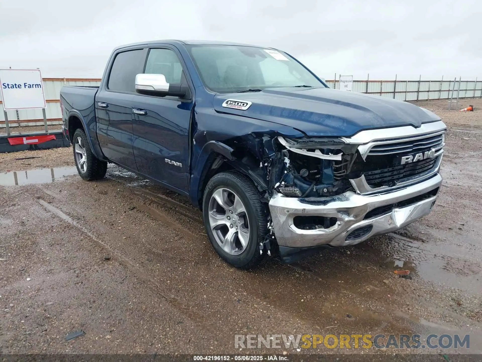 1 fotografías del automóvil dañado 1C6SRFJM0MN682896 RAM 1500 2021