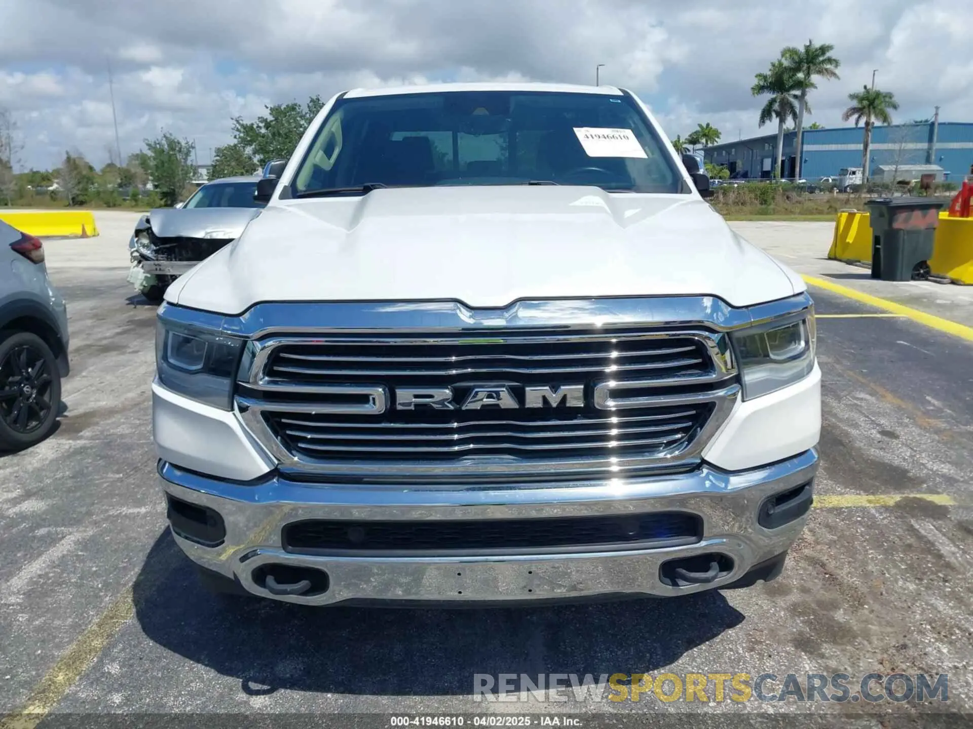 12 fotografías del automóvil dañado 1C6SRFJM5MN648372 RAM 1500 2021