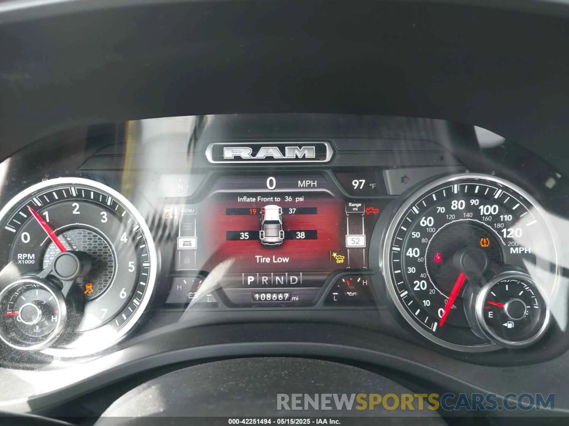 7 fotografías del automóvil dañado 1C6SRFJT1MN627705 RAM 1500 2021