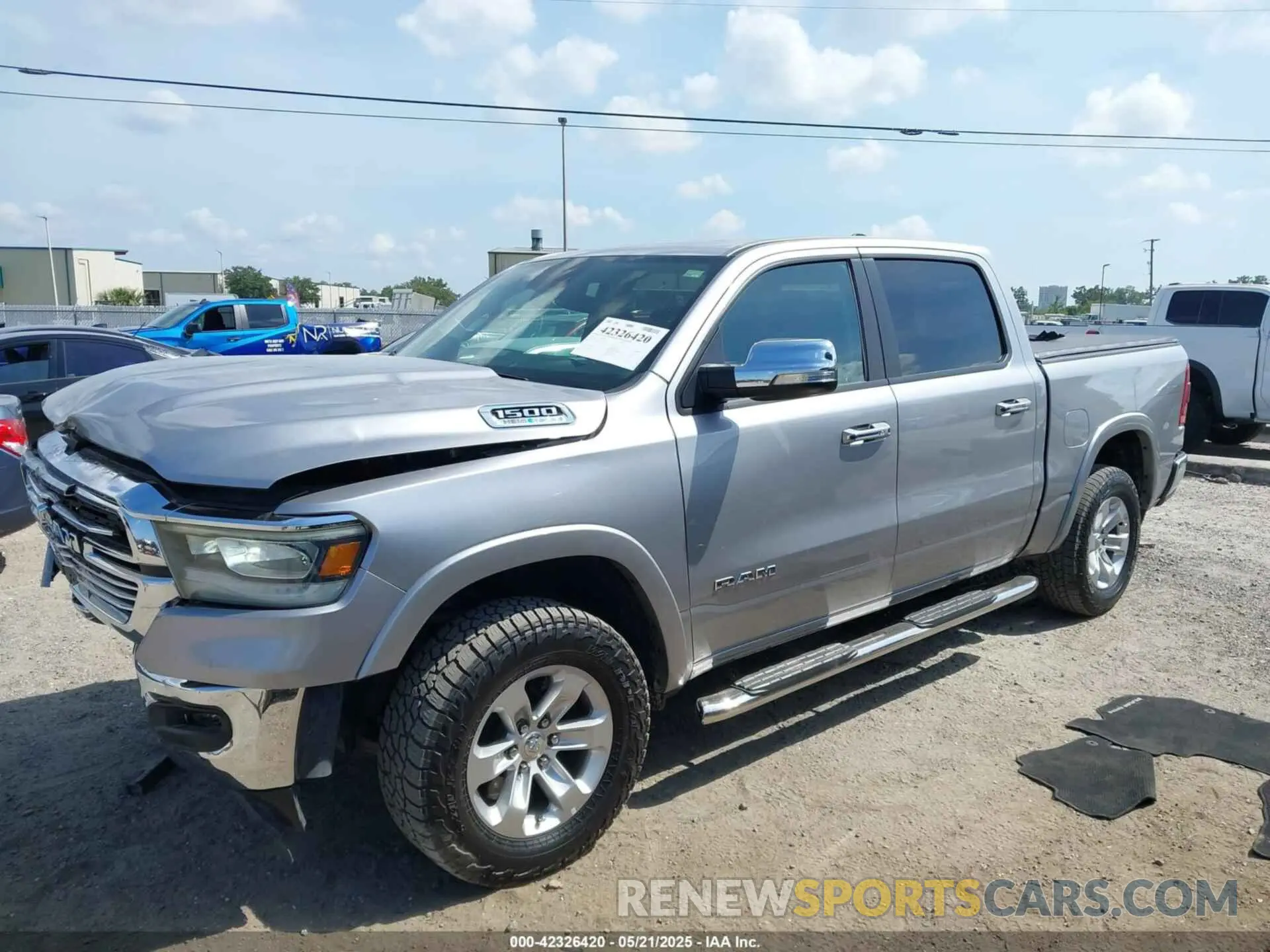 14 fotografías del automóvil dañado 1C6SRFJT1MN719168 RAM 1500 2021