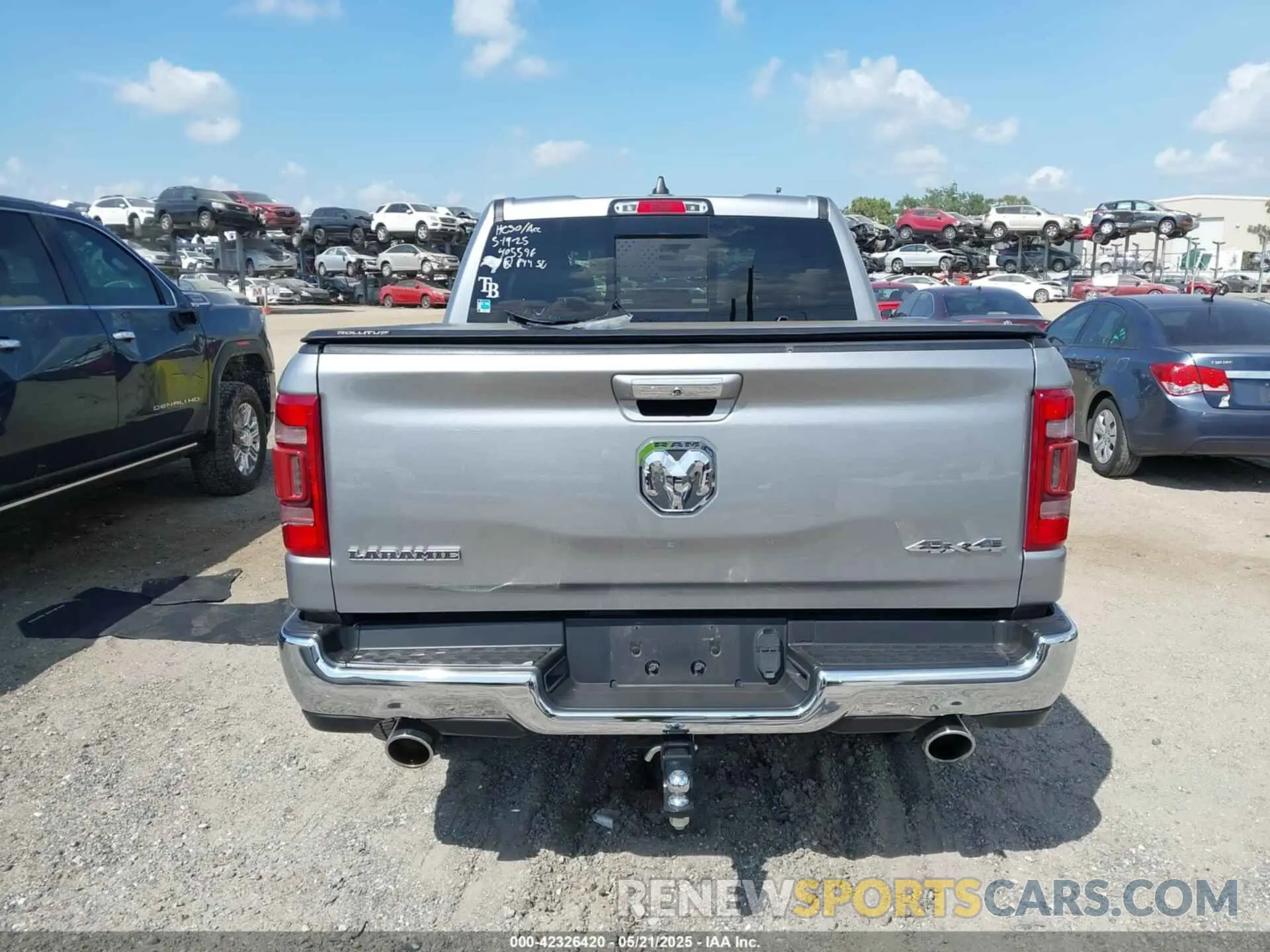 16 fotografías del automóvil dañado 1C6SRFJT1MN719168 RAM 1500 2021