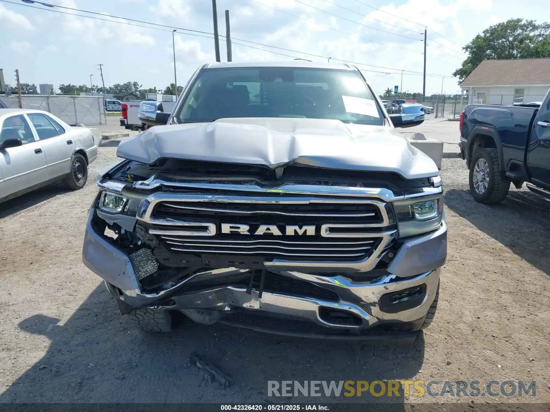 6 fotografías del automóvil dañado 1C6SRFJT1MN719168 RAM 1500 2021