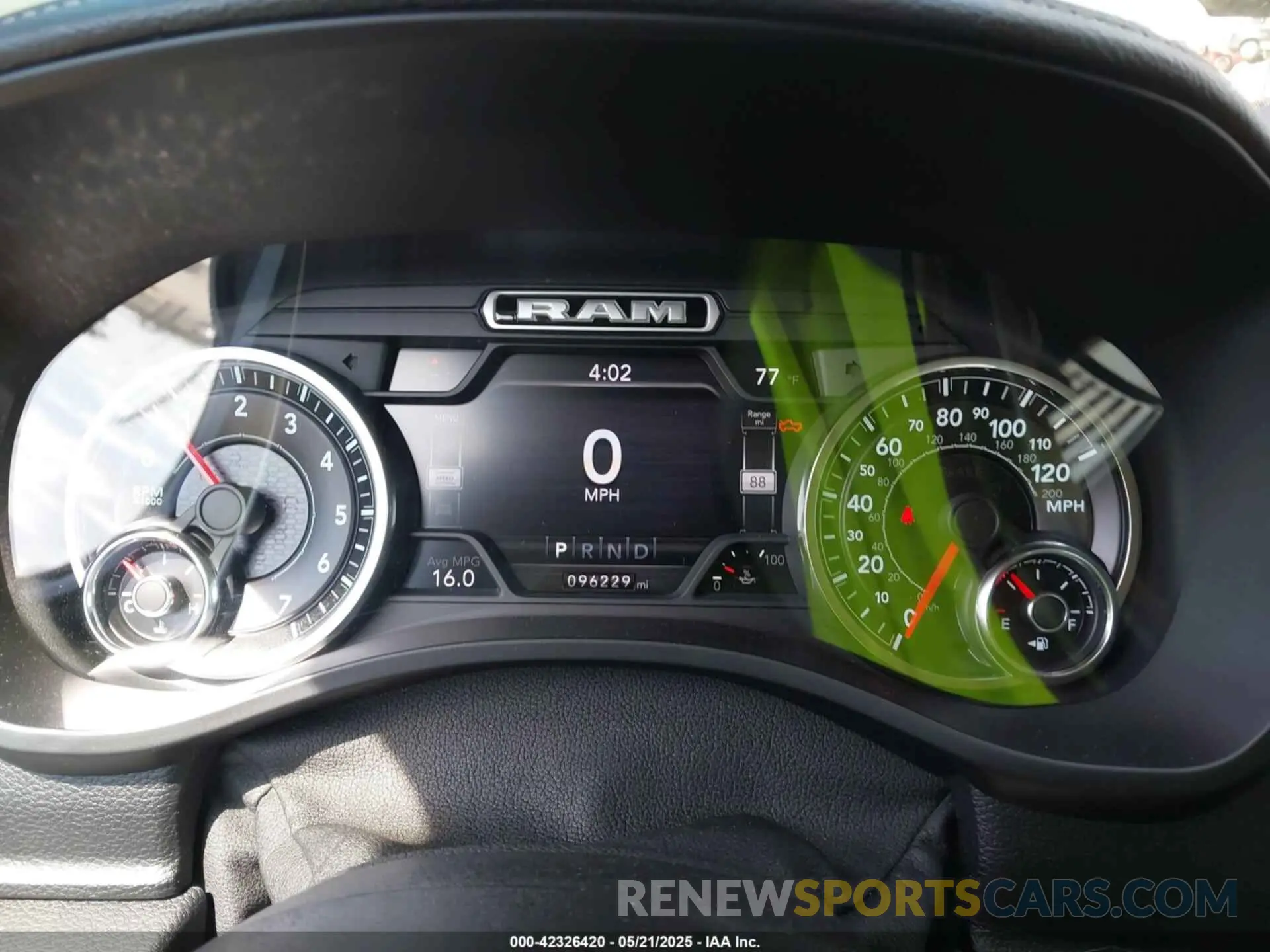 7 fotografías del automóvil dañado 1C6SRFJT1MN719168 RAM 1500 2021