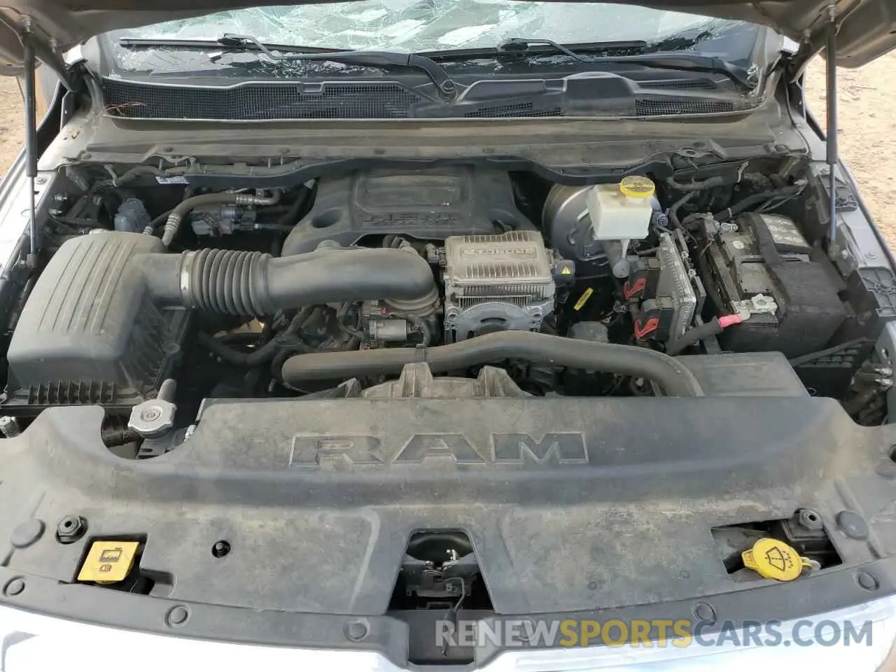 11 fotografías del automóvil dañado 1C6SRFJT1MN770377 RAM 1500 2021