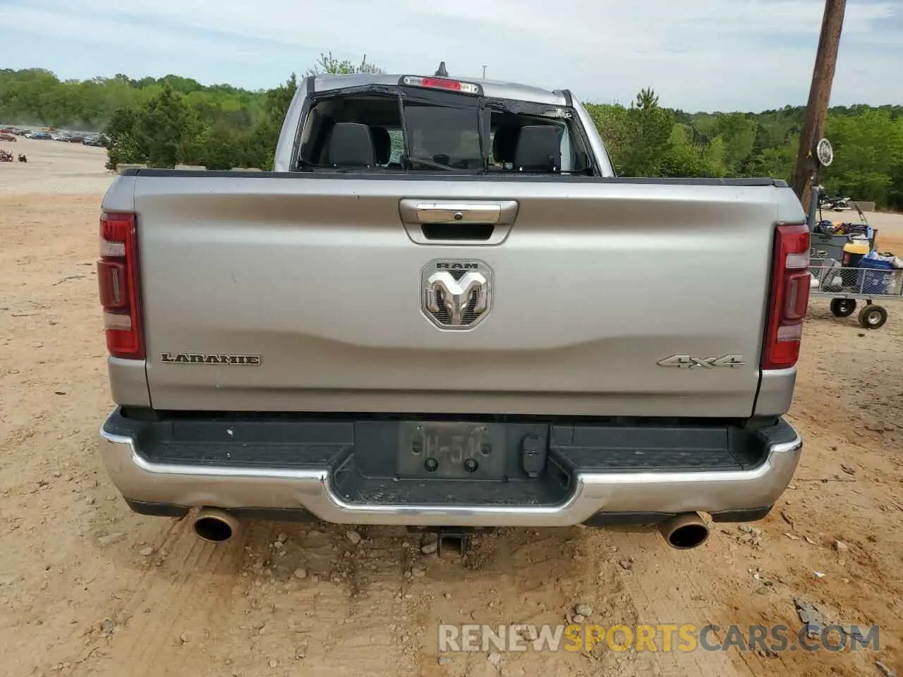 6 fotografías del automóvil dañado 1C6SRFJT1MN770377 RAM 1500 2021