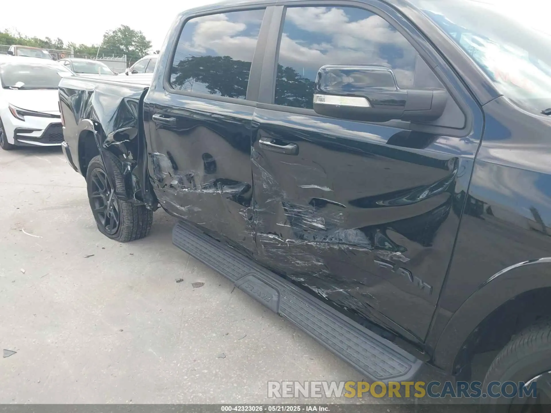 6 fotografías del automóvil dañado 1C6SRFJT3MN520395 RAM 1500 2021