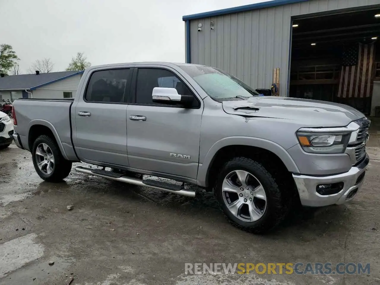 4 fotografías del automóvil dañado 1C6SRFJT3MN636051 RAM 1500 2021