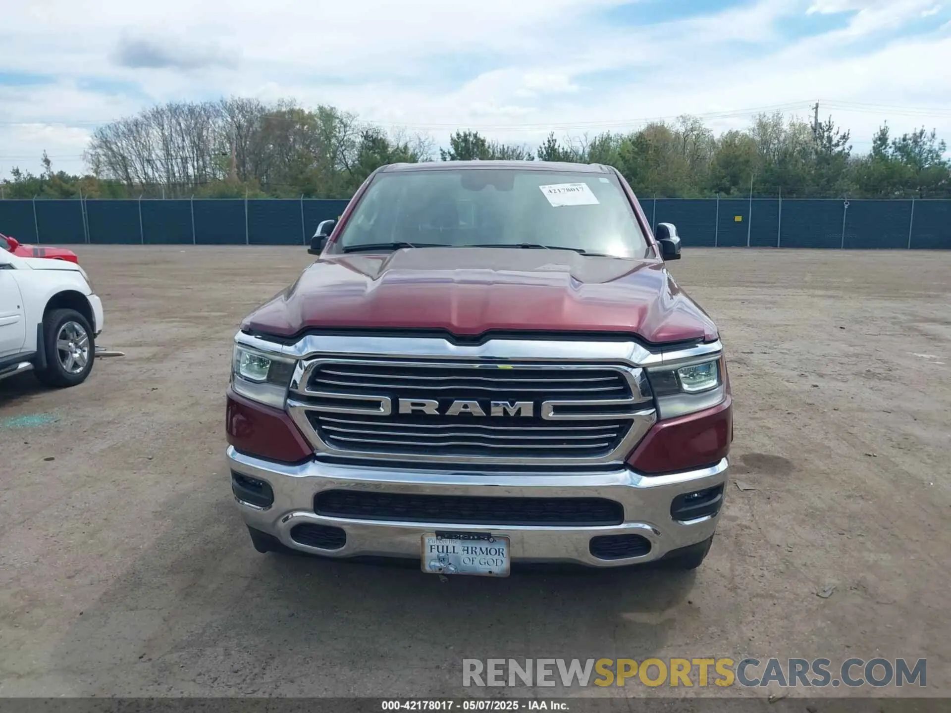12 fotografías del automóvil dañado 1C6SRFJT4MN557942 RAM 1500 2021