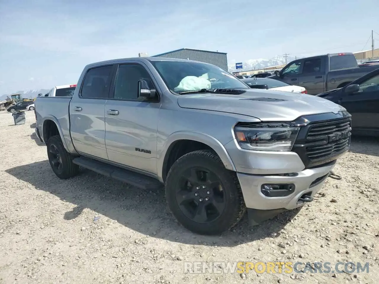 4 fotografías del automóvil dañado 1C6SRFJT4MN627861 RAM 1500 2021