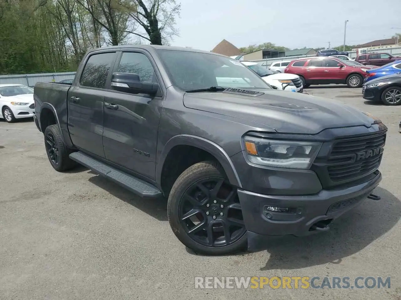 4 fotografías del automóvil dañado 1C6SRFJT4MN764069 RAM 1500 2021