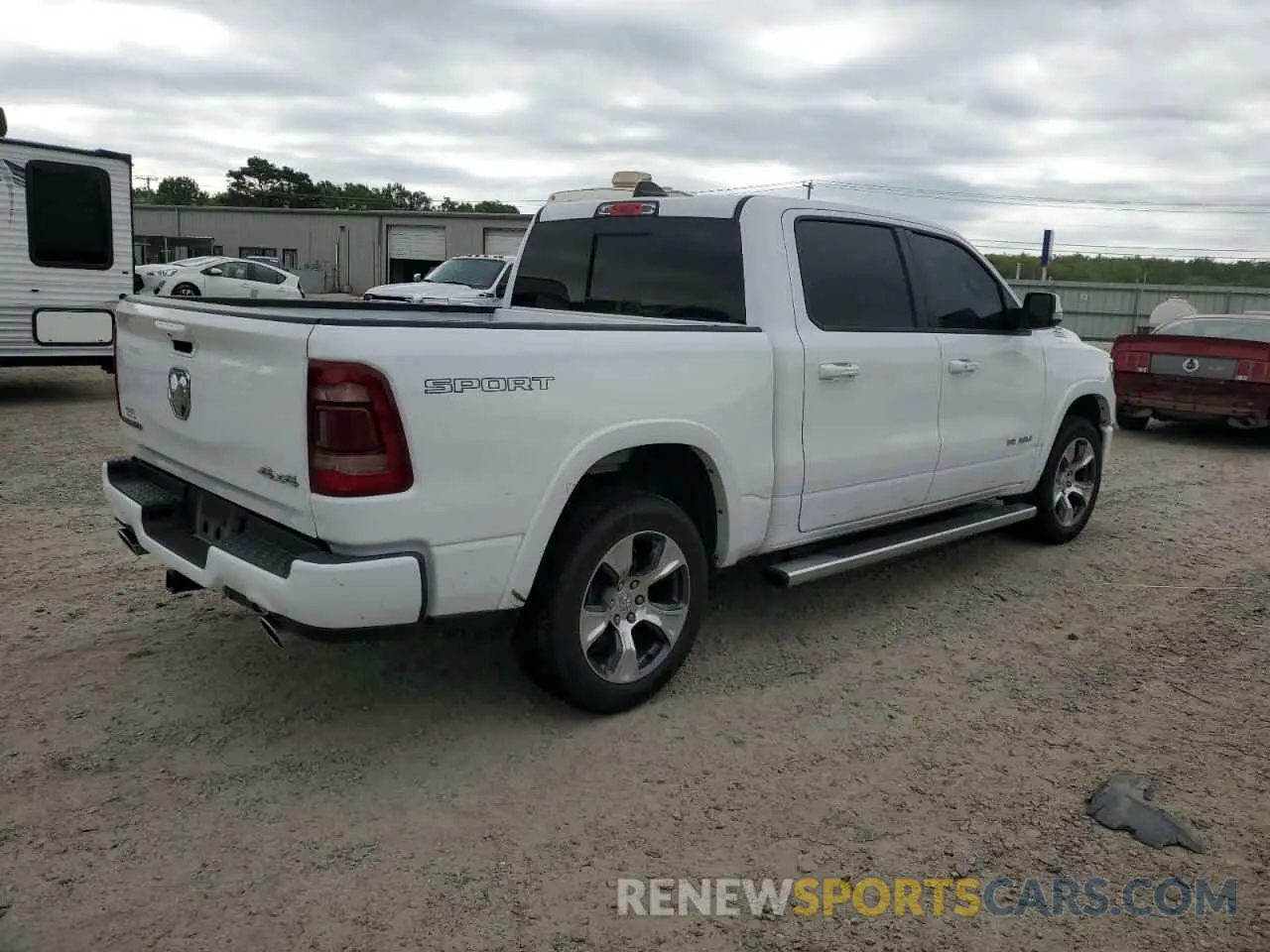 3 fotografías del automóvil dañado 1C6SRFJT5MN548568 RAM 1500 2021