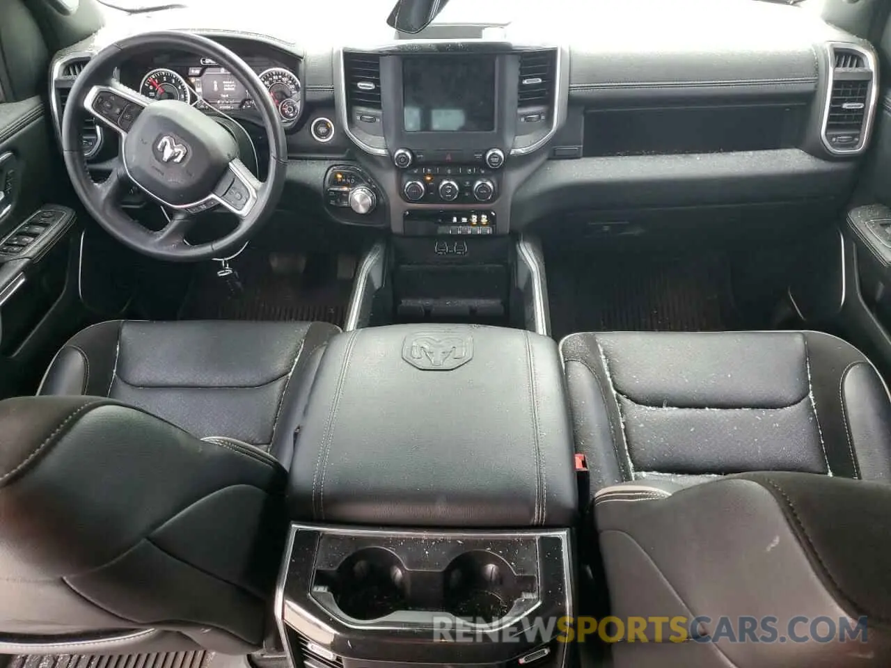 8 fotografías del automóvil dañado 1C6SRFJT5MN548568 RAM 1500 2021