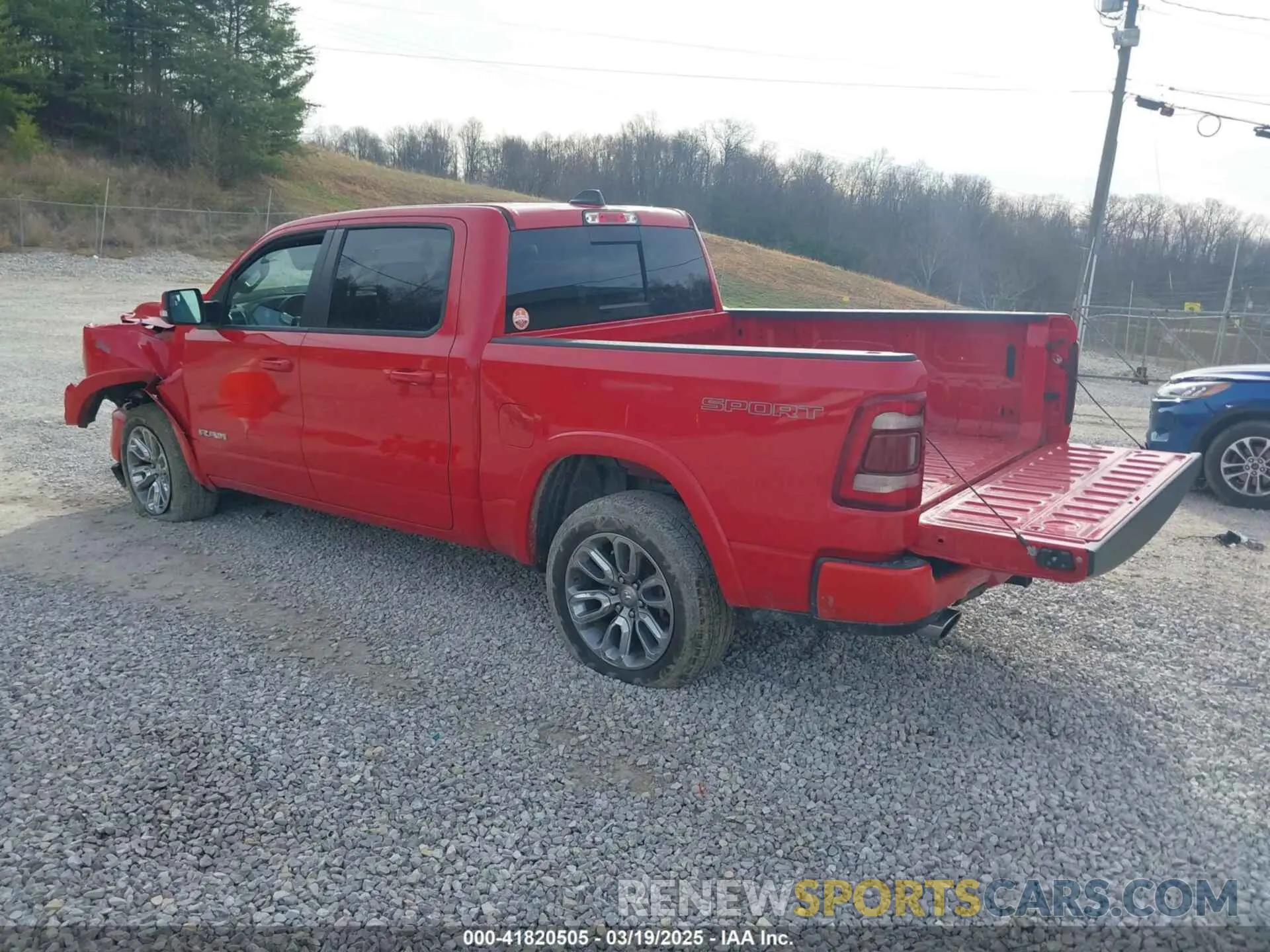 3 fotografías del automóvil dañado 1C6SRFJT5MN716600 RAM 1500 2021