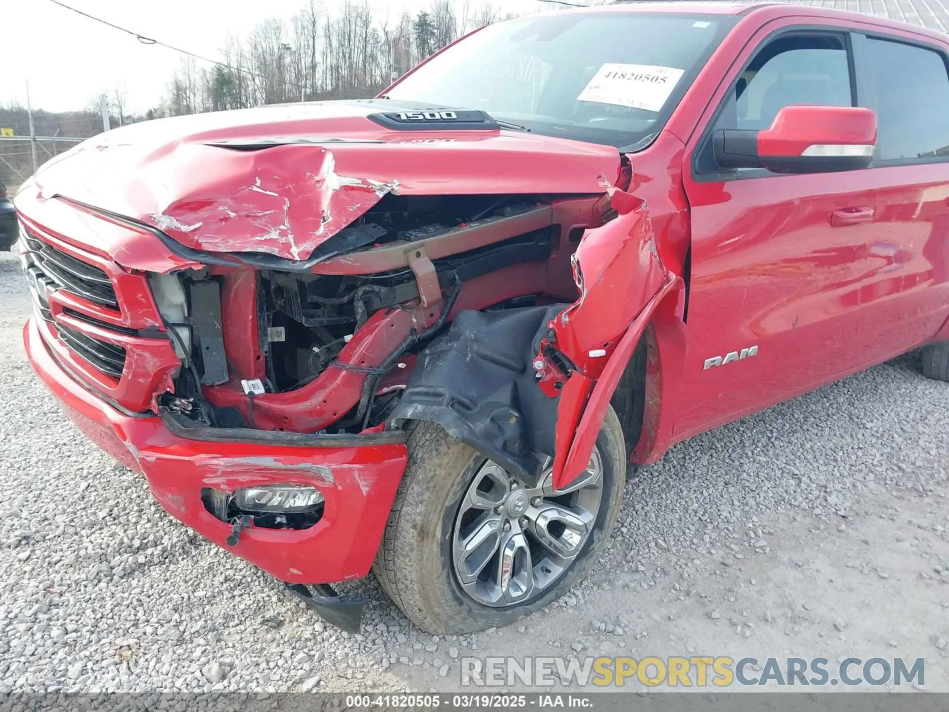 6 fotografías del automóvil dañado 1C6SRFJT5MN716600 RAM 1500 2021