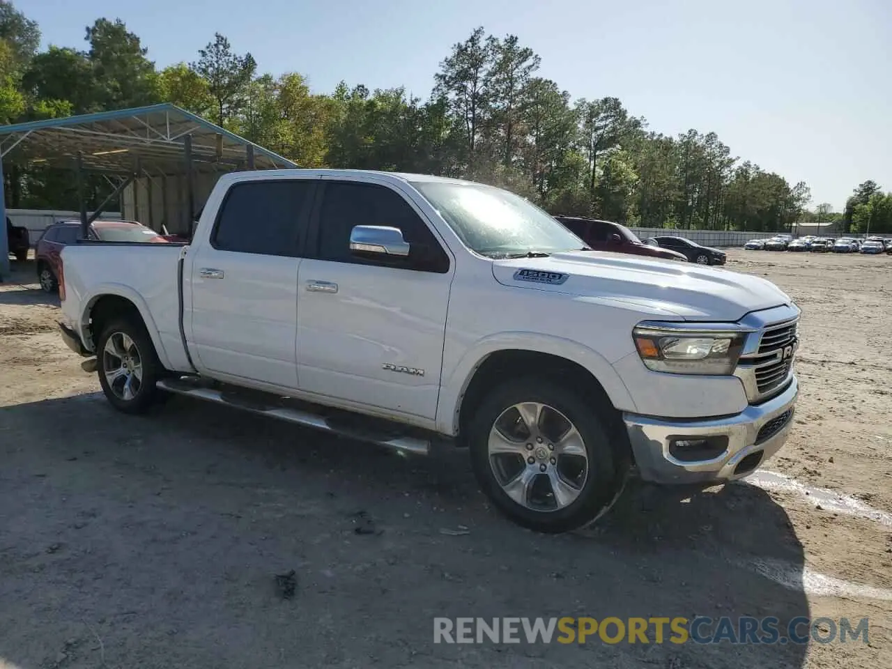 4 fotografías del automóvil dañado 1C6SRFJT6MN639509 RAM 1500 2021