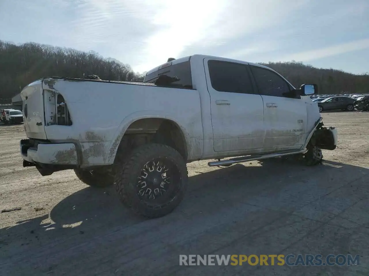 3 fotografías del automóvil dañado 1C6SRFJT8MN516777 RAM 1500 2021