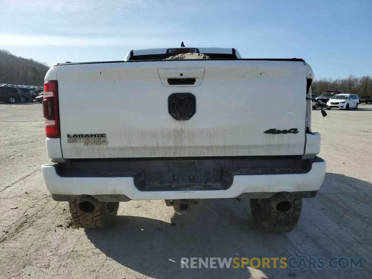 6 fotografías del automóvil dañado 1C6SRFJT8MN516777 RAM 1500 2021