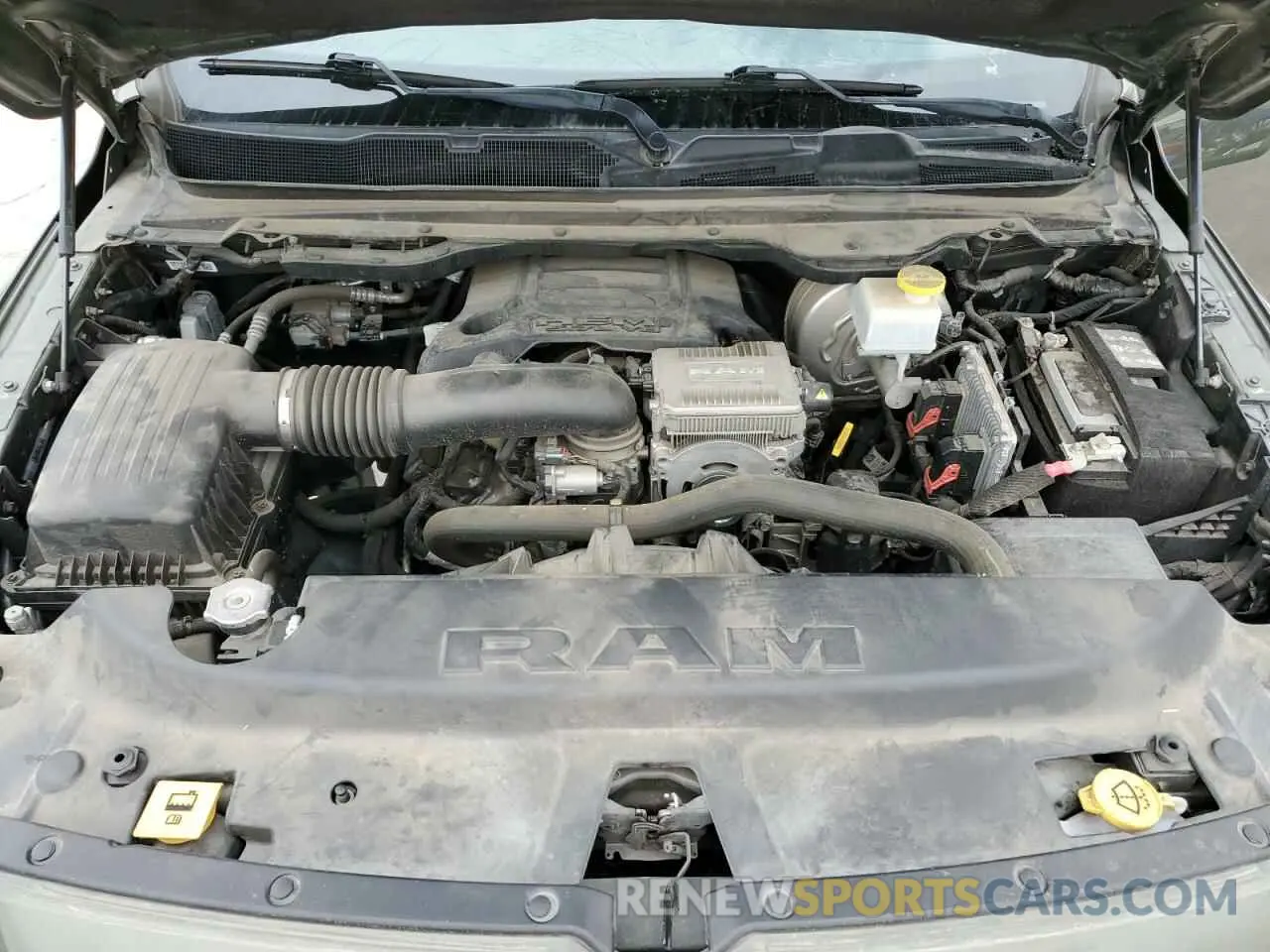 11 fotografías del automóvil dañado 1C6SRFJT8MN641858 RAM 1500 2021