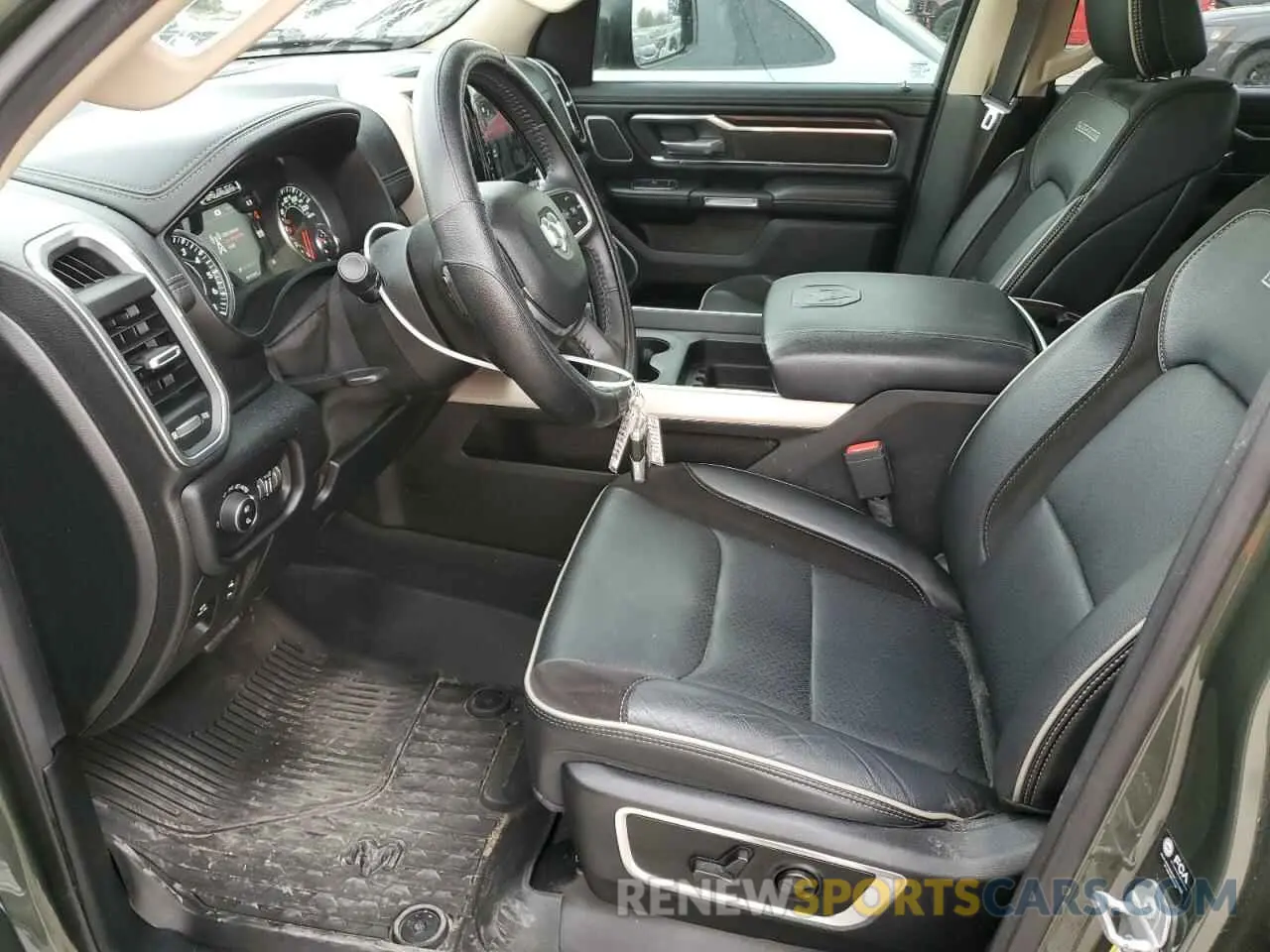 7 fotografías del automóvil dañado 1C6SRFJT8MN641858 RAM 1500 2021