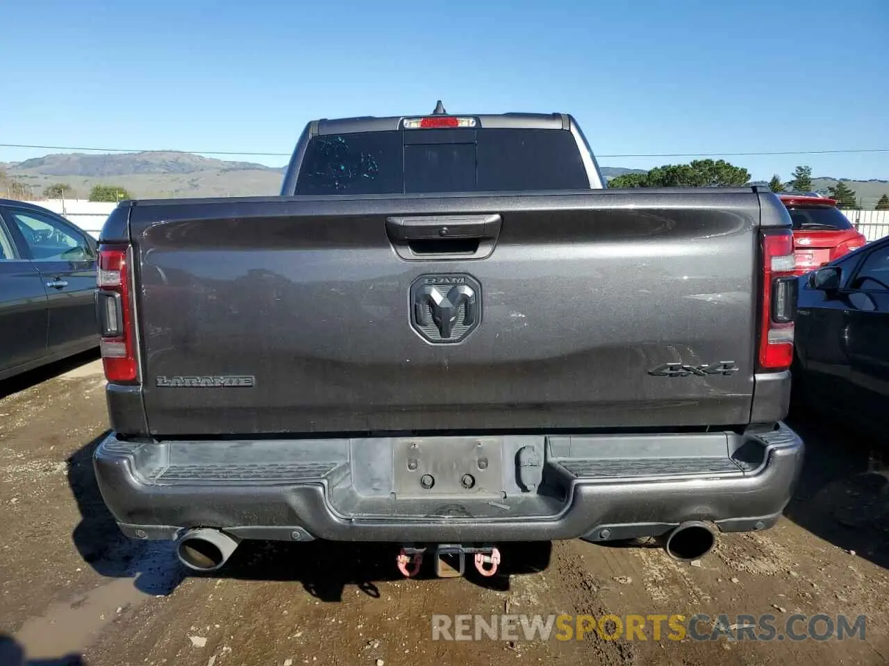 6 fotografías del automóvil dañado 1C6SRFJT8MN739062 RAM 1500 2021