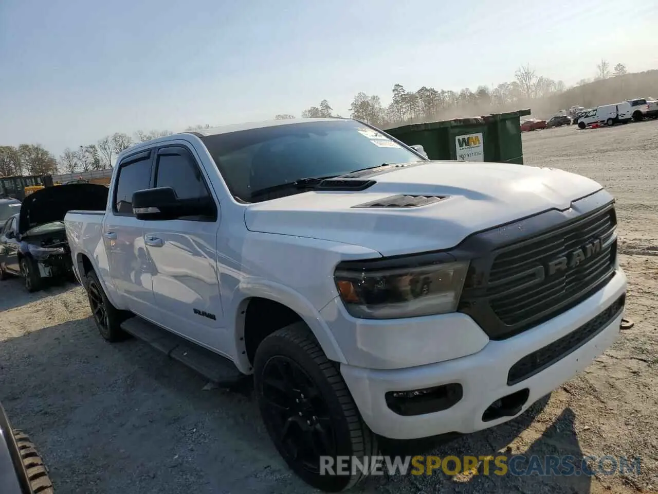 4 fotografías del automóvil dañado 1C6SRFJT9MN621022 RAM 1500 2021