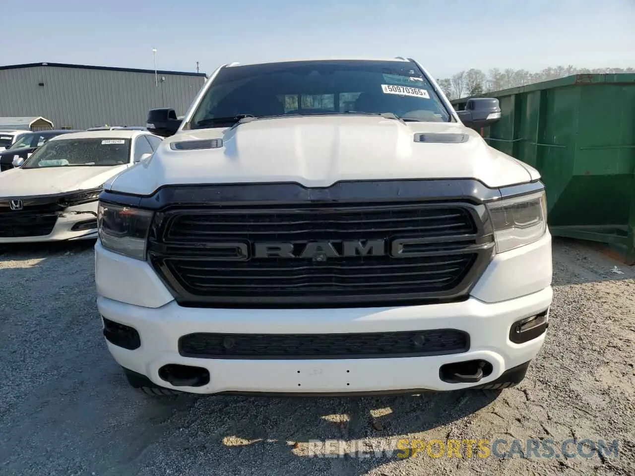 5 fotografías del automóvil dañado 1C6SRFJT9MN621022 RAM 1500 2021