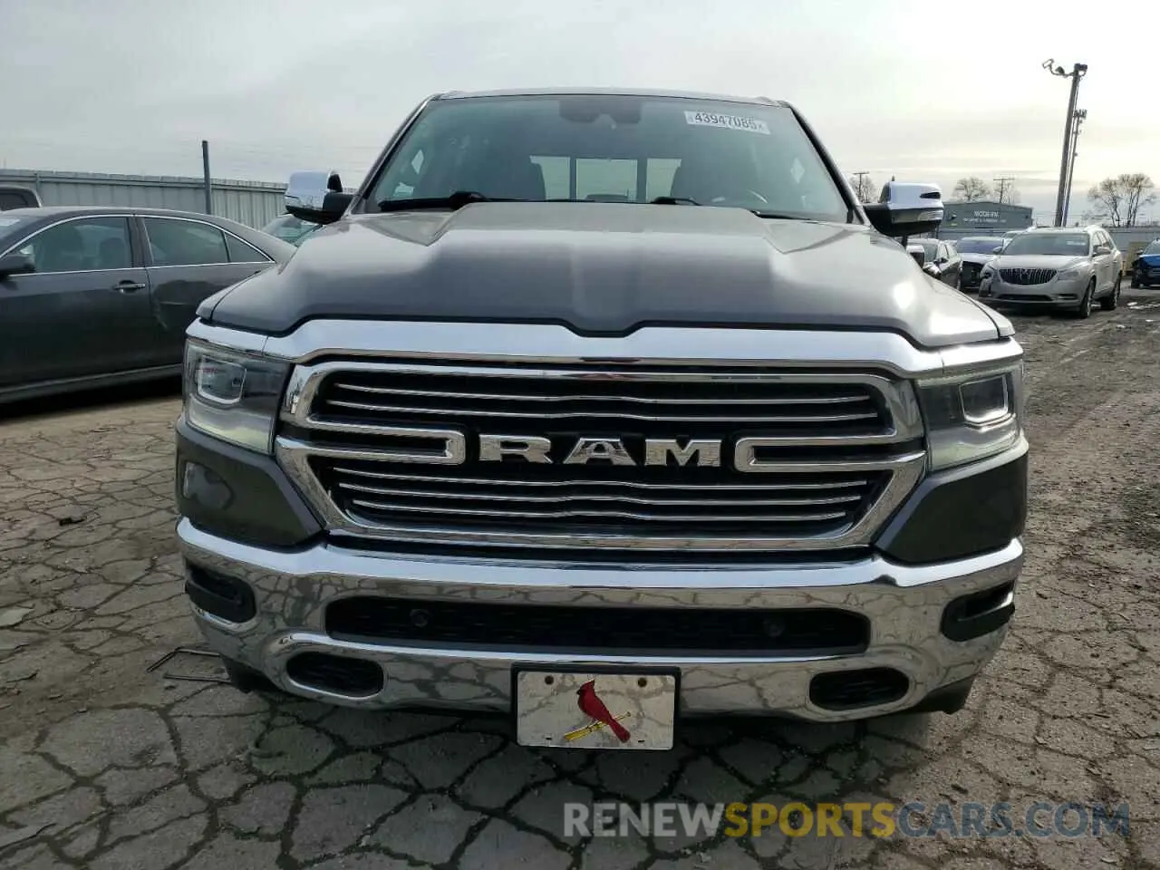 5 fotografías del automóvil dañado 1C6SRFJT9MN671807 RAM 1500 2021