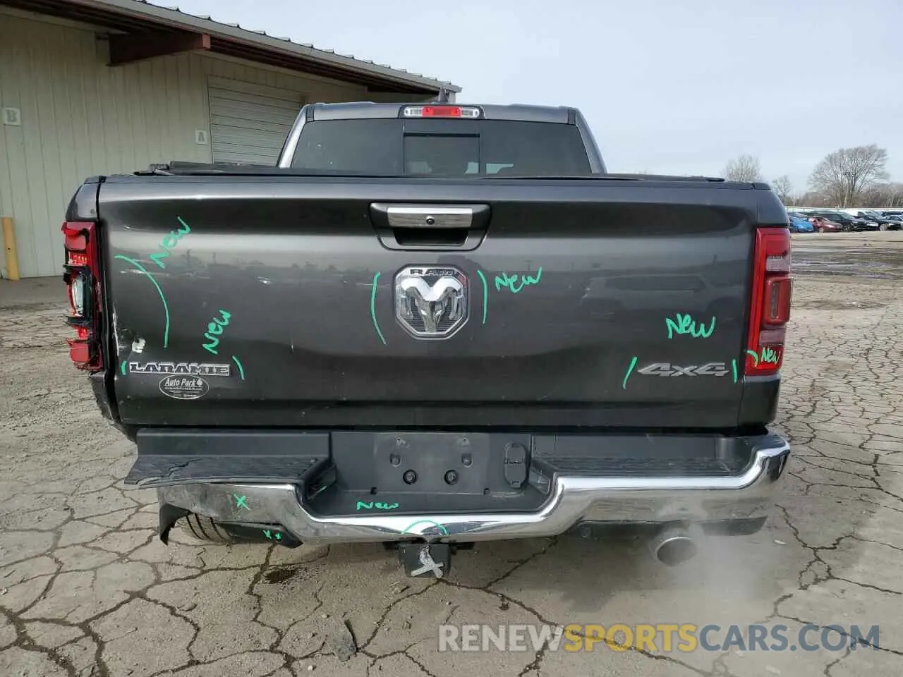6 fotografías del automóvil dañado 1C6SRFJT9MN671807 RAM 1500 2021