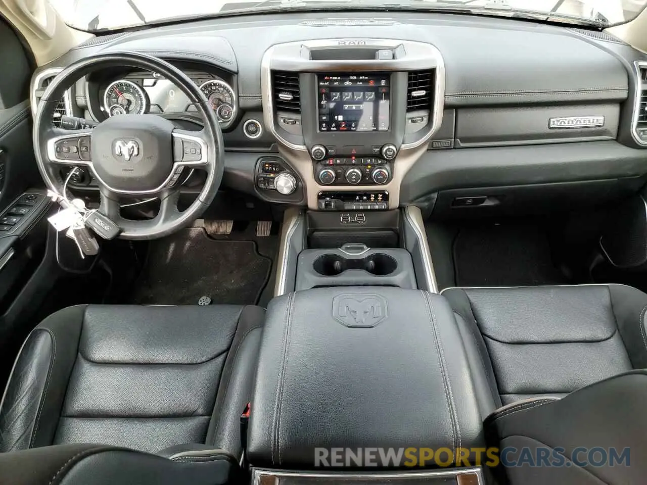 8 fotografías del automóvil dañado 1C6SRFJT9MN671807 RAM 1500 2021