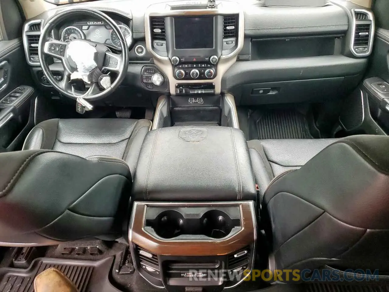 8 fotografías del automóvil dañado 1C6SRFJT9MN781191 RAM 1500 2021