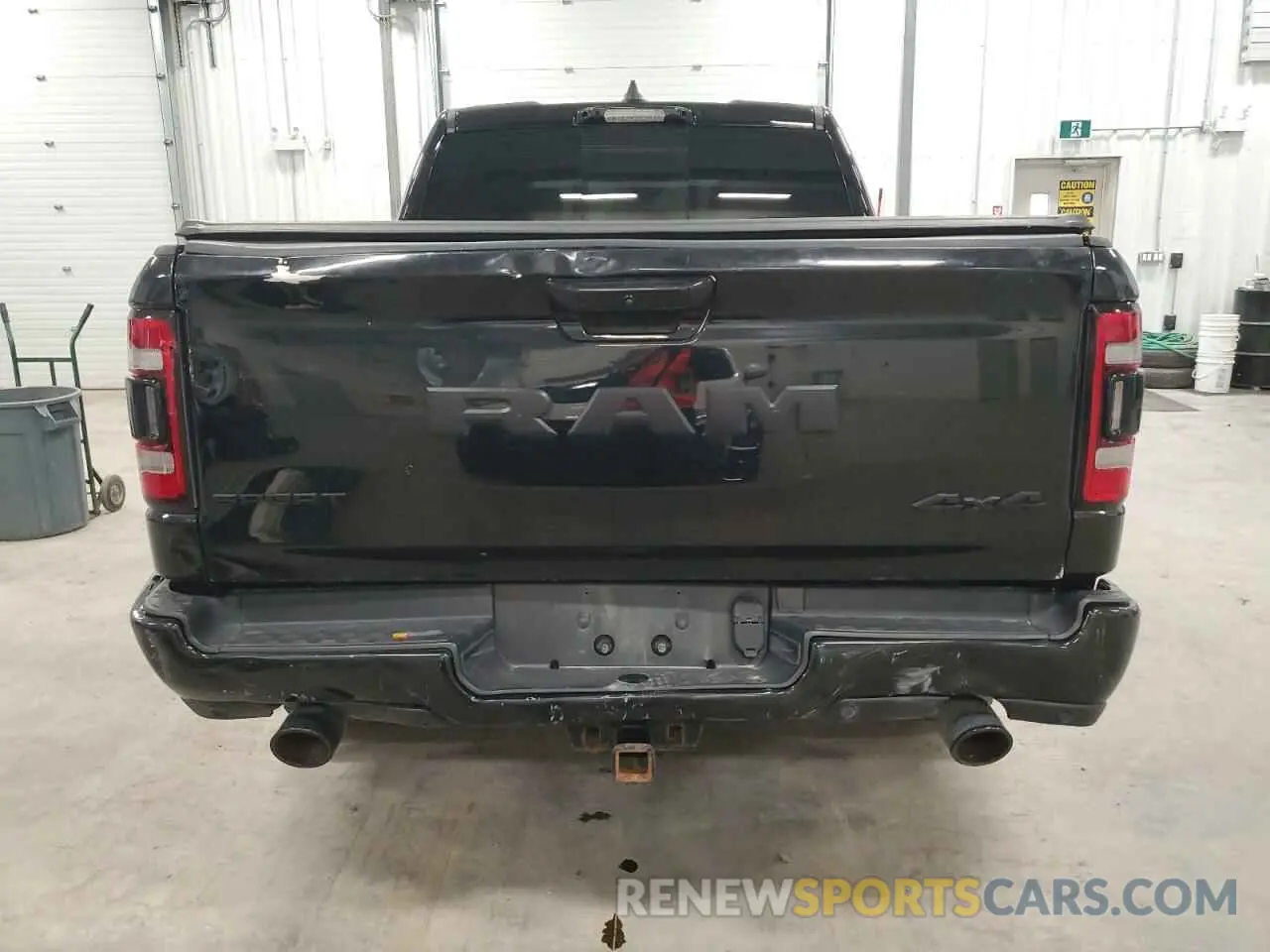 6 fotografías del automóvil dañado 1C6SRFJTXMN634443 RAM 1500 2021