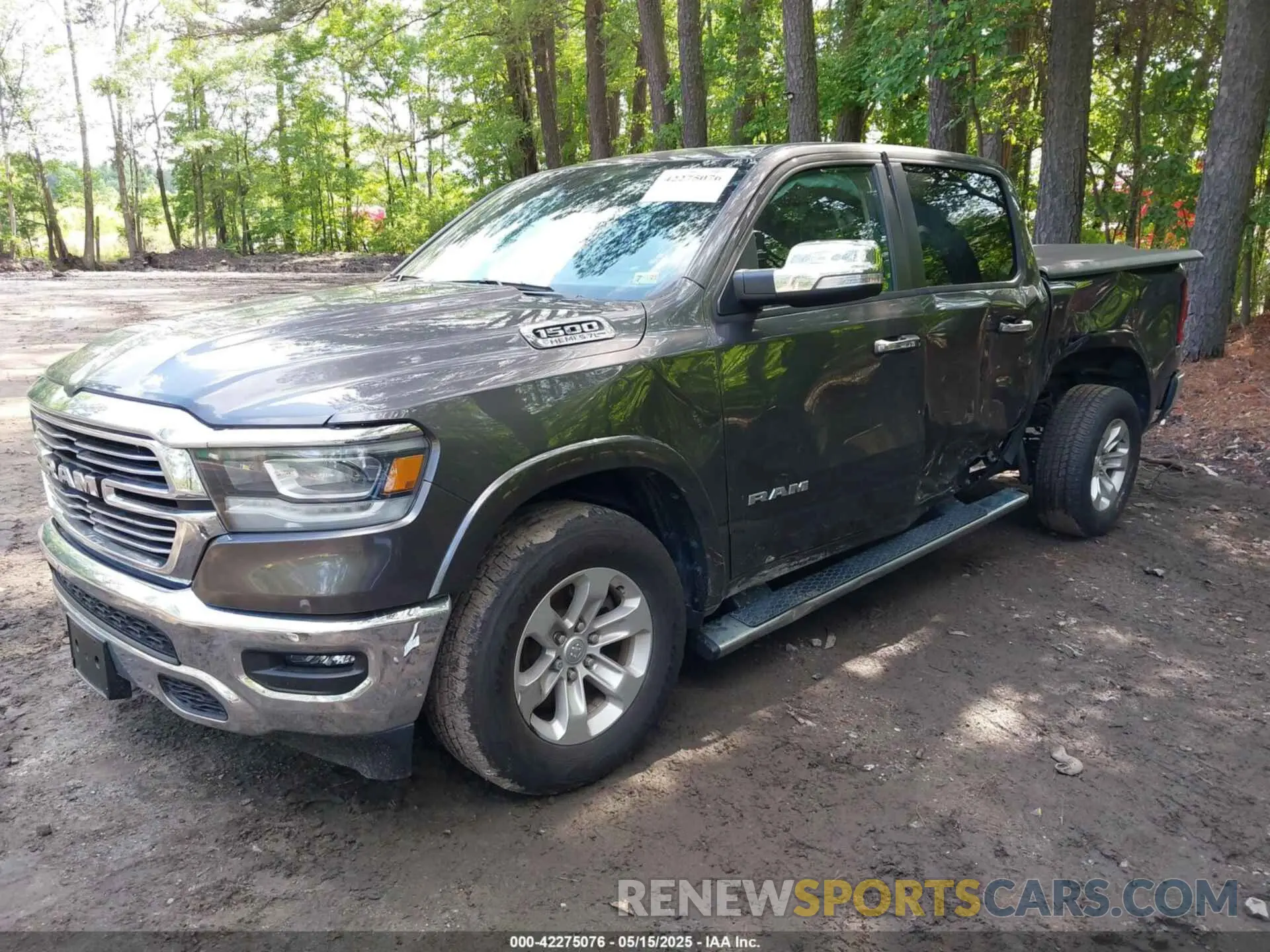 2 fotografías del automóvil dañado 1C6SRFJTXMN734090 RAM 1500 2021