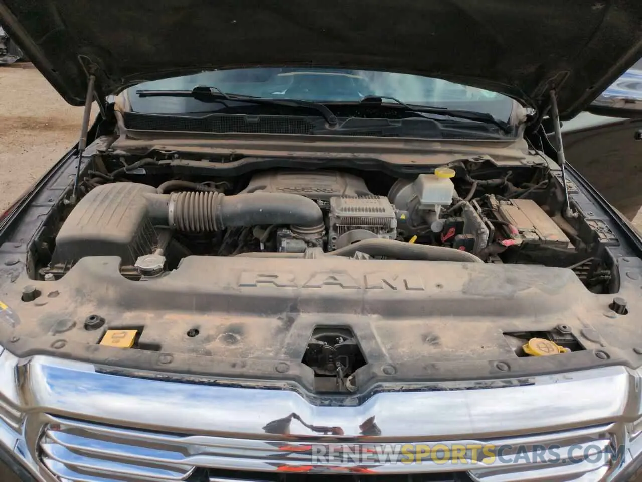 11 fotografías del automóvil dañado 1C6SRFKT8MN504868 RAM 1500 2021